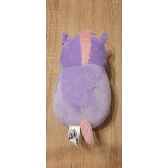 Kellytoy Squishmallows 10" Valentine’s Purple Ursula the Unicorn Hug Mee Plush - Picture 4 of 9